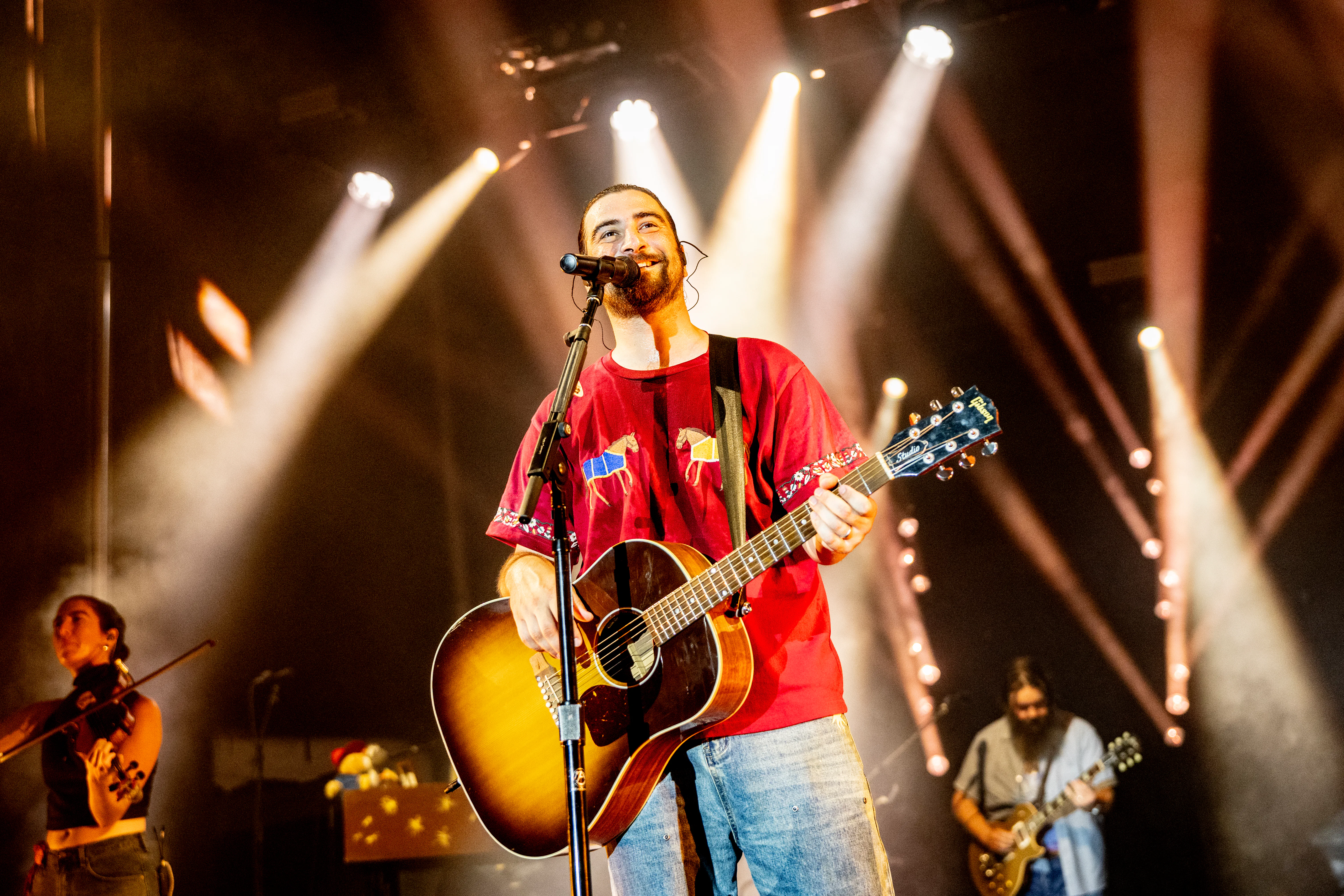 Noah Kahan at Rolling Stone Stateside Festival held at Hutton Brickyards on July 4 in Kingston, New ...
