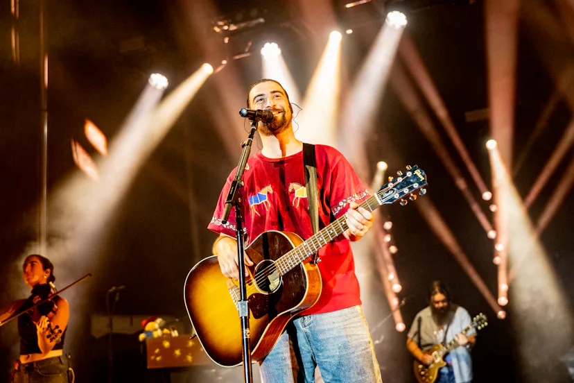Noah Kahan at Rolling Stone Stateside Festival held at Hutton Brickyards on July 4 in Kingston, New ...