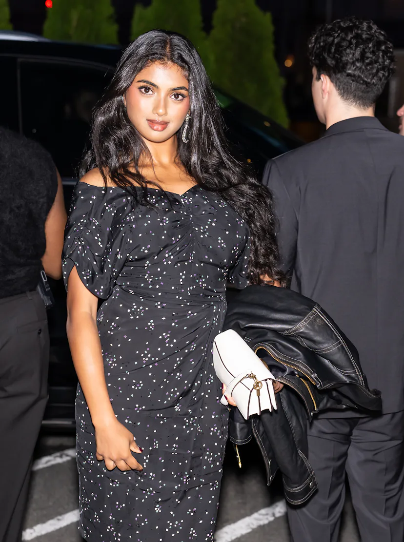 NEW YORK, NEW YORK - SEPTEMBER 09: Actress Avantika Vandanapu attends the Coach Spring/Summer 2027 f...
