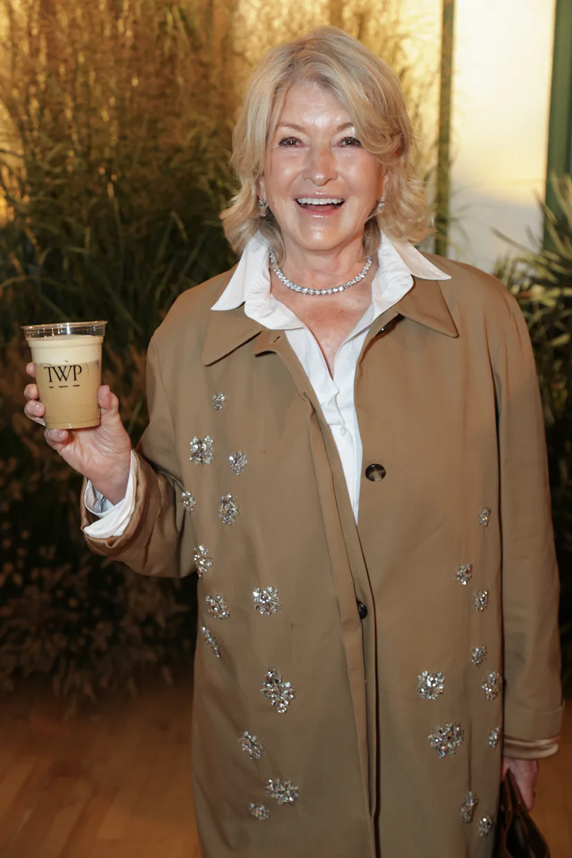 NEW YORK, NEW YORK - SEPTEMBER 10: Martha Stewart attends the TWP Clothing Fashion Show during New Y...