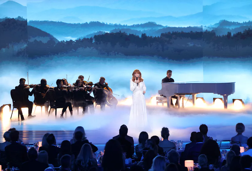 Reba McEntire performs on stage during the 78th Primetime Emmy Awards