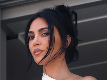 MONTE-CARLO, MONACO - JUNE 07: Kim Kardashian looks on during the F1 Grand Prix of Monaco at Circuit...
