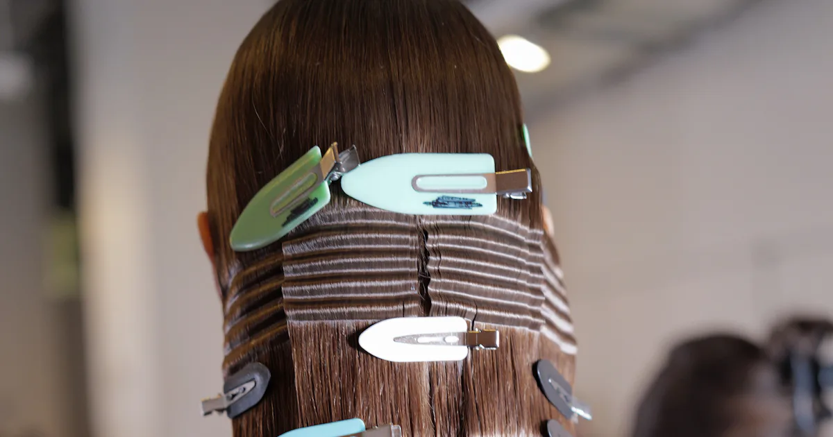 Crimped Hair Was Everywhere At New York Fashion Week Spring/Summer 2027