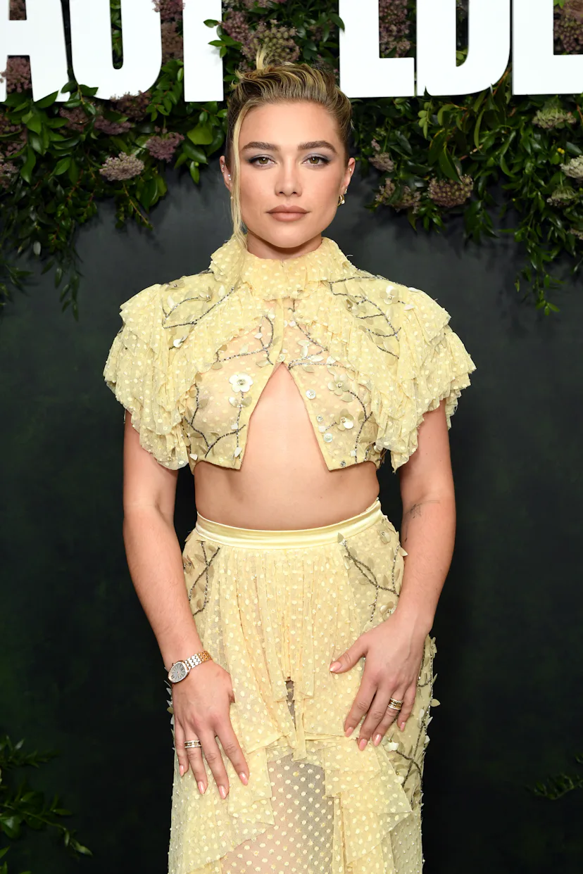 WEST HOLLYWOOD, CALIFORNIA - SEPTEMBER 15: Florence Pugh attends Netflix's "East of Eden" Screening ...