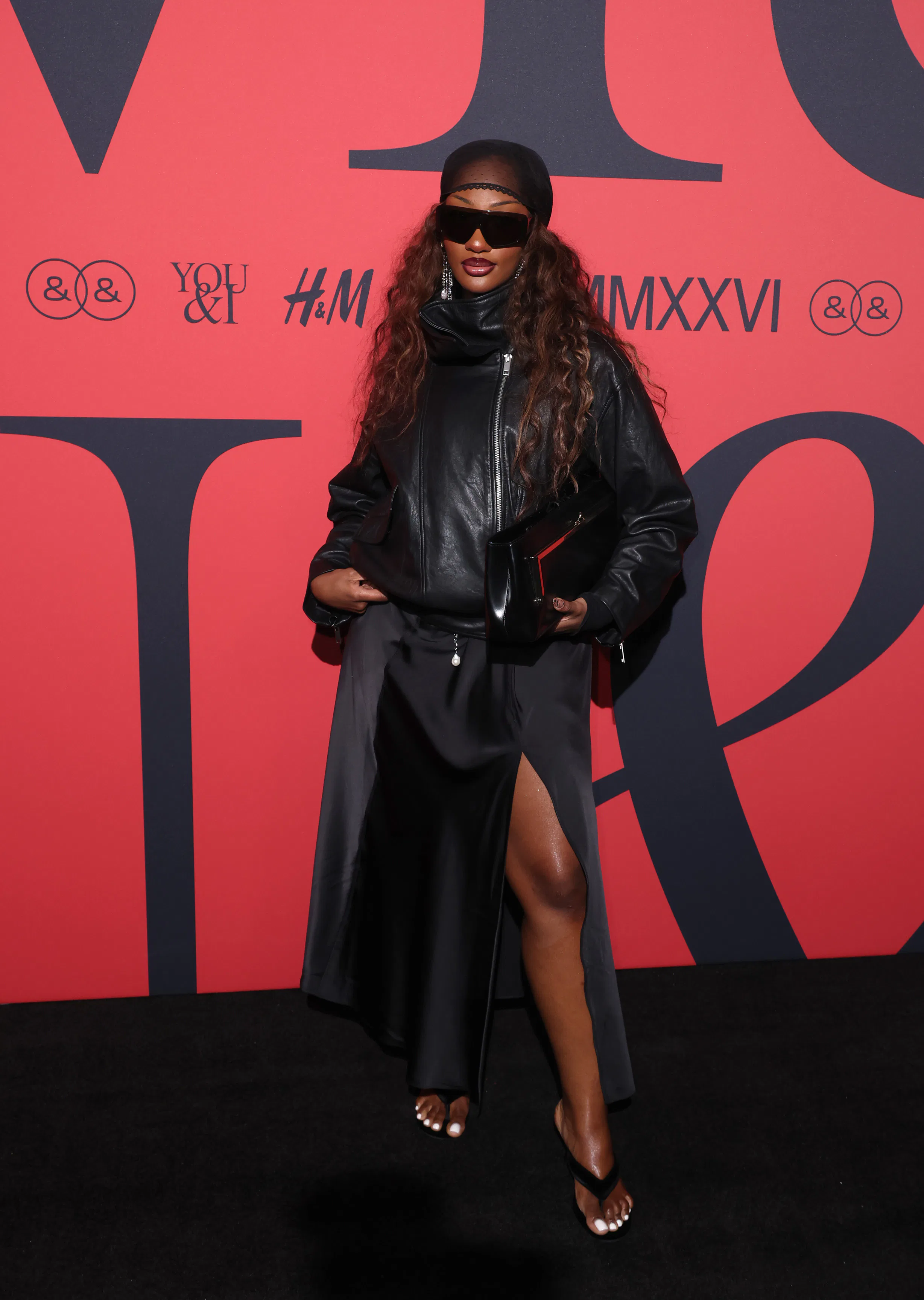 LONDON, ENGLAND - SEPTEMBER 17: Tems attends the H&M show during London Fashion Week September 2026 ...
