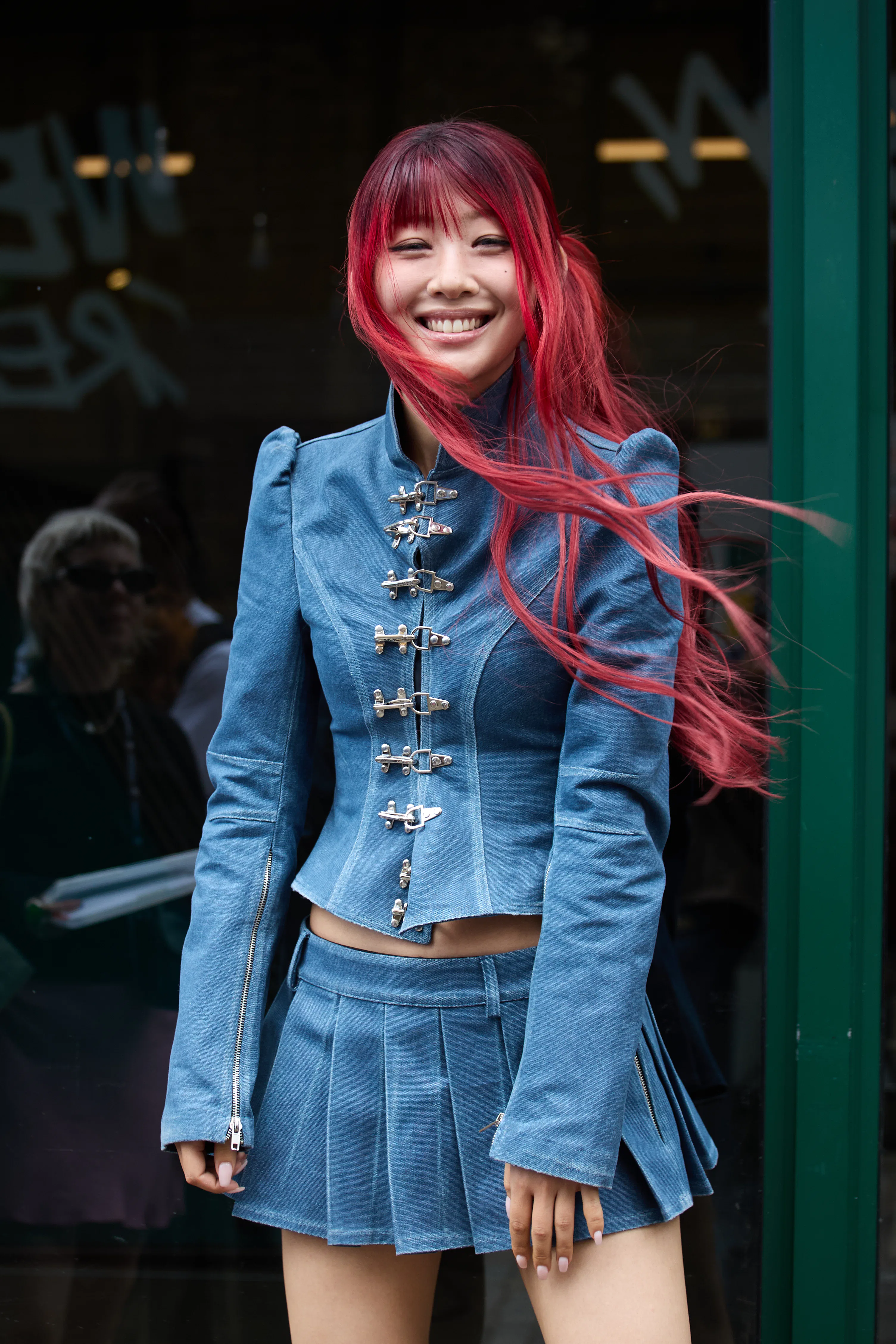 Pink Hair London Fashion Week Spring/Summer 2027