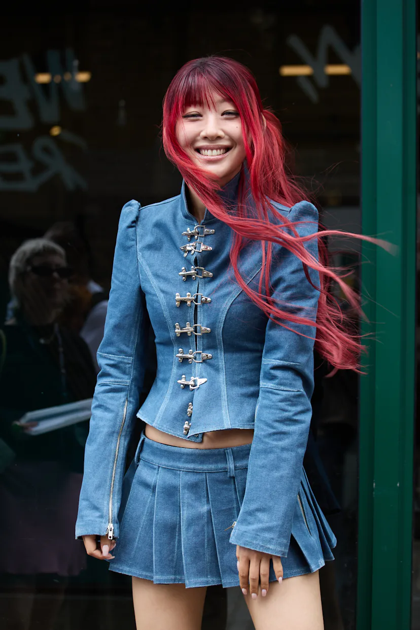 Pink Hair London Fashion Week Spring/Summer 2027
