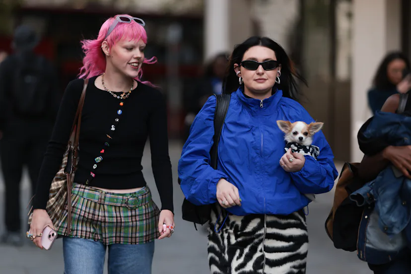 Pink Hair London Fashion Week Spring/Summer 2027 Street Style Trend