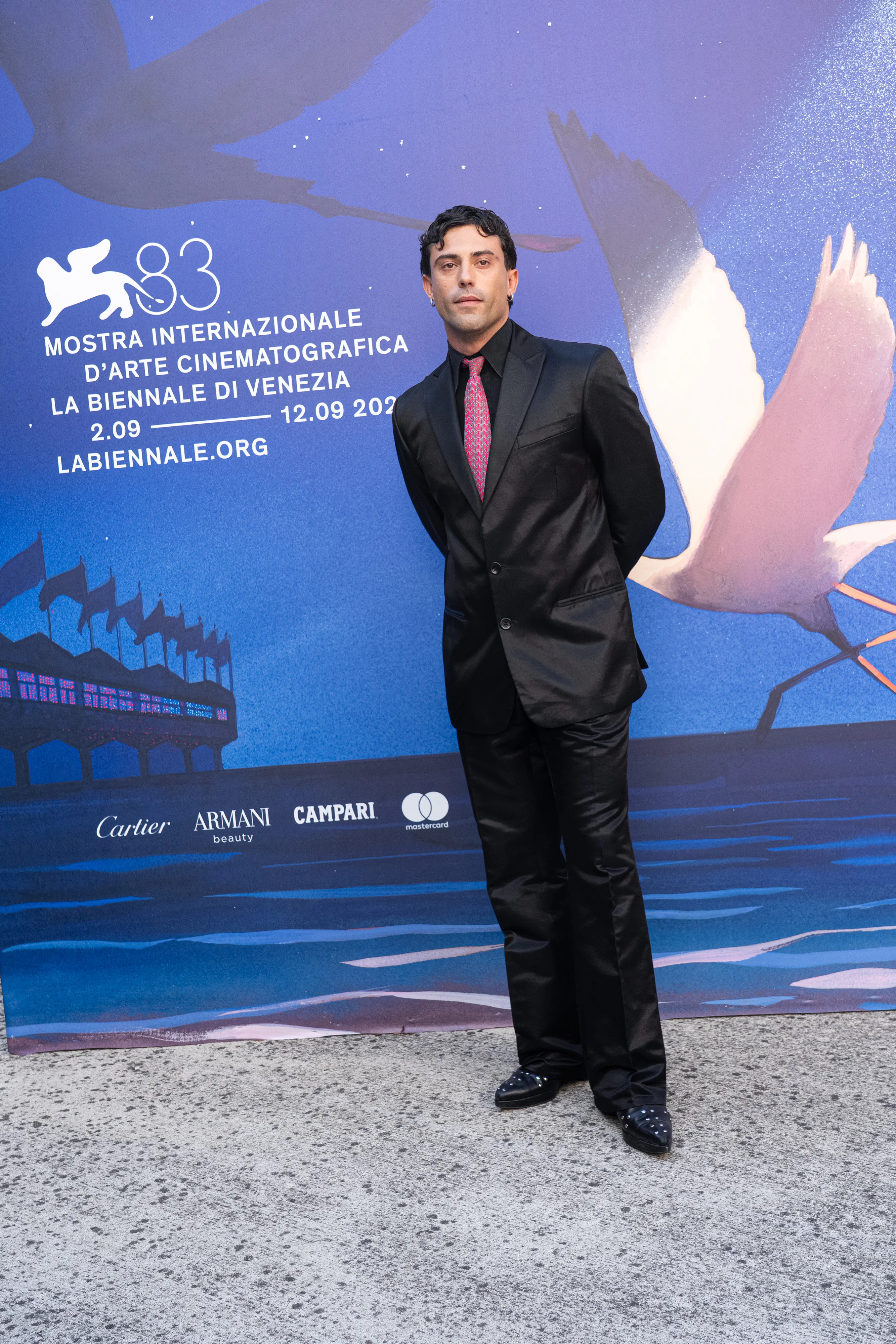 VENICE, ITALY - SEPTEMBER 02: Aaron Altaras attends the "La Ragazza Con La Leica (The Girl With The ...