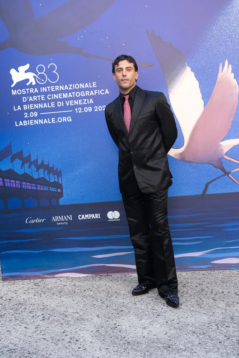 VENICE, ITALY - SEPTEMBER 02: Aaron Altaras attends the "La Ragazza Con La Leica (The Girl With The ...