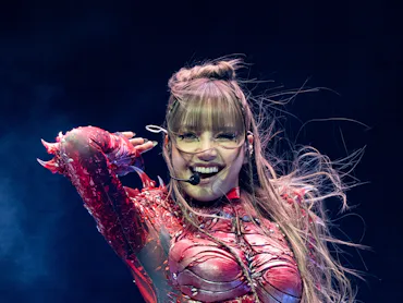 INDIO, CALIFORNIA - APRIL 18: (FOR EDITORIAL USE ONLY) Singer Lisa, real name Lalisa Manoban, of BLA...