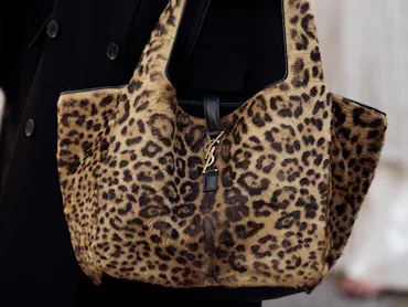 Animal print bags