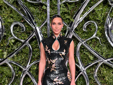 LOS ANGELES, CALIFORNIA - SEPTEMBER 19: Kim Kardashian attends the Lucas Museum of Narrative Art Ope...