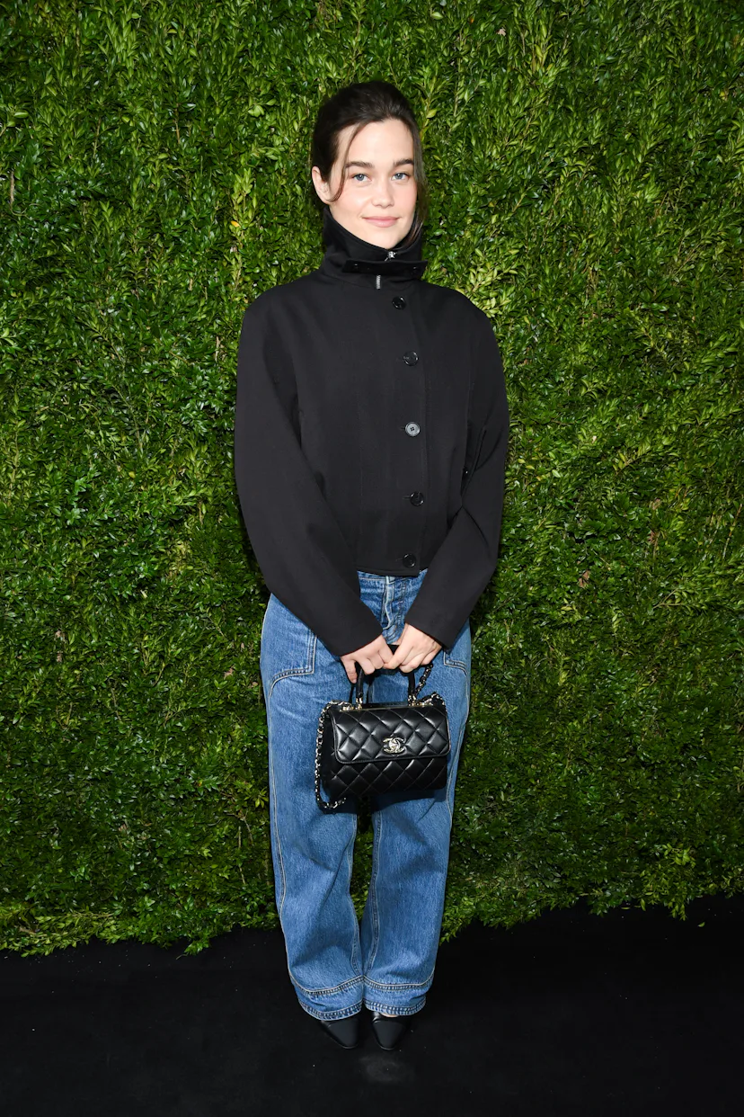 Sarah Catherine Hook at the Chanel Through Her Lens Luncheon held at Locanda Verde on September 22, ...