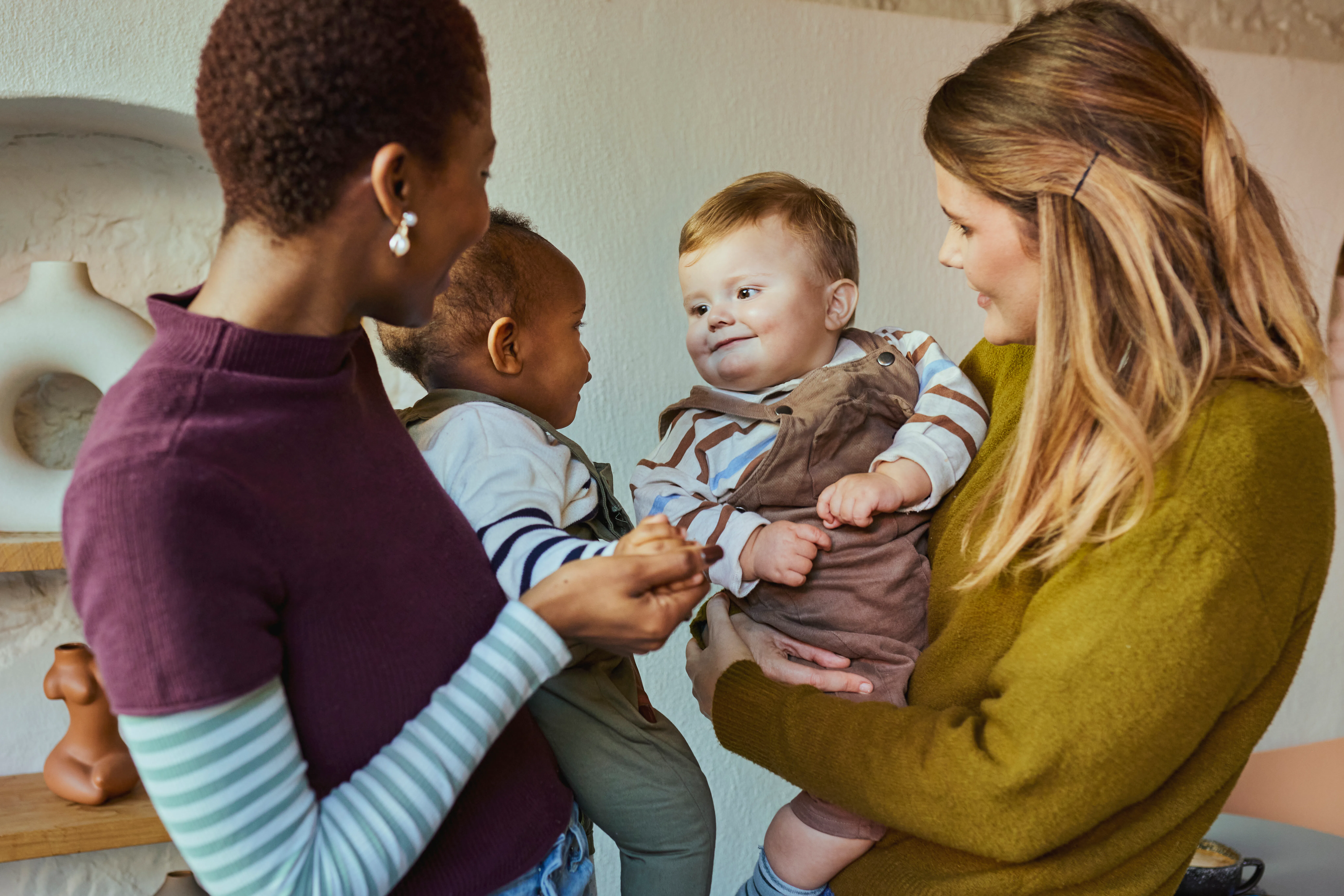 “A prerequisite to being a good parent is having one or two of these families where the kids get alo...