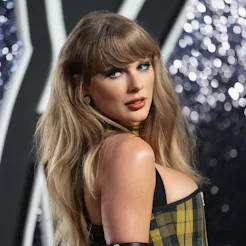 ELMONT, NEW YORK - SEPTEMBER 11:Taylor Swift attends the 2024 MTV Video Music Awards at UBS Arena on...
