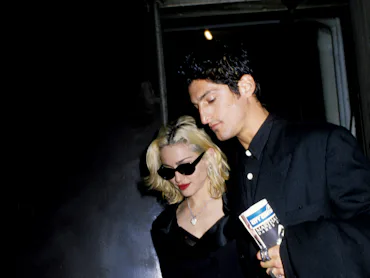 Madonna and Tony Ward (Photo by Ron Galella/Ron Galella Collection via Getty Images)