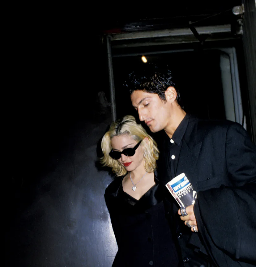 Madonna and Tony Ward (Photo by Ron Galella/Ron Galella Collection via Getty Images)