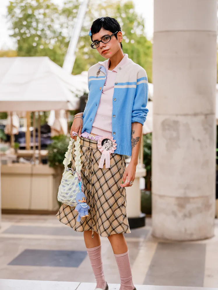 plaid skirts