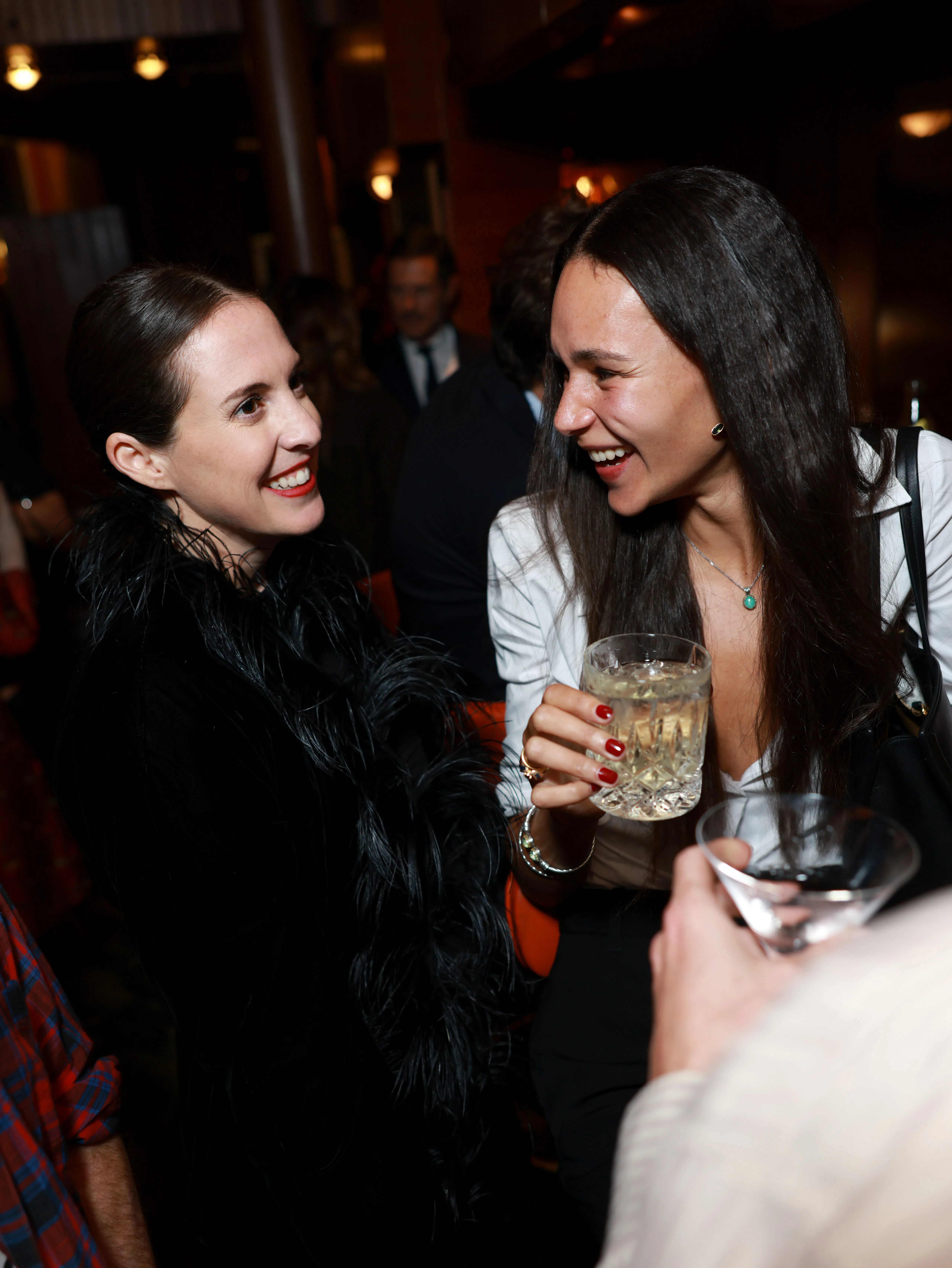 PARIS, FRANCE - SEPTEMBER 28: (EDITORS NOTE: This image has been retouched.) Sara Moonves and Binx W...