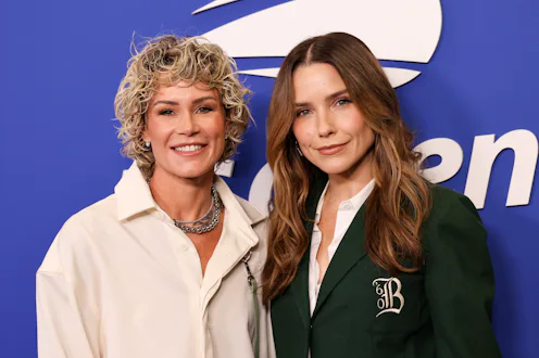 Ashlyn Harris and Sophia Bush at The 2026 US Open Men's Tennis Final Blue Carpet held at USTA Billie...