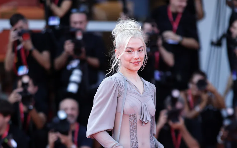 VENICE, ITALY - SEPTEMBER 05: Phoebe Bridgers attends the "Primetime" Screening during the 83rd Ven...