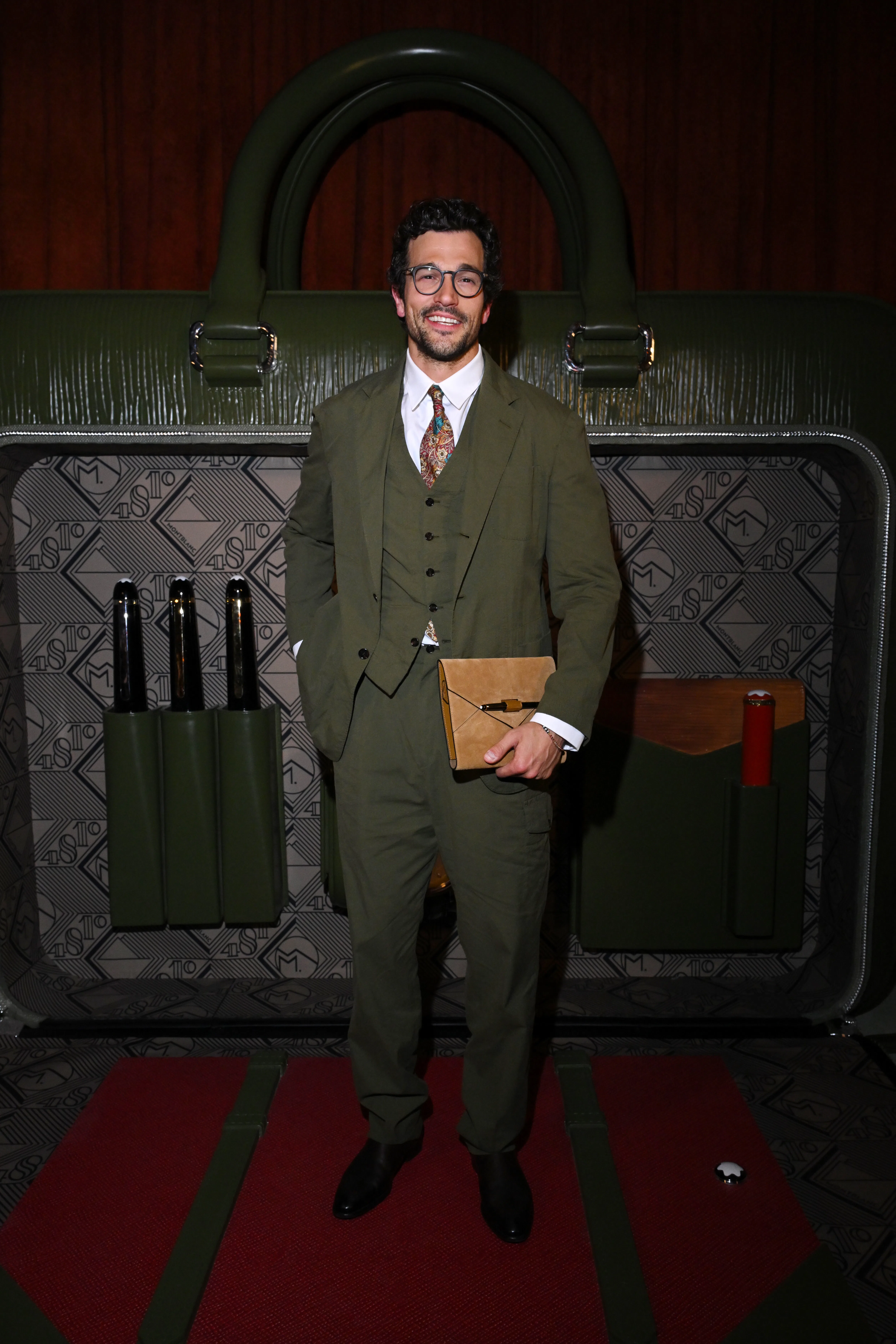Paul Anthony Kelly at the Montblanc 100 Years of Leather Event on September 08, 2026 in New York, Ne...