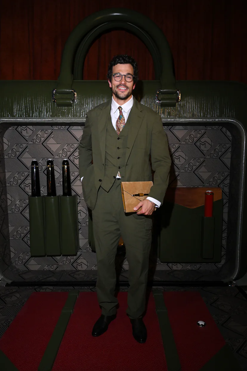 Paul Anthony Kelly at the Montblanc 100 Years of Leather Event on September 08, 2026 in New York, Ne...