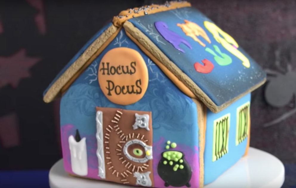movie themed gingerbread houses