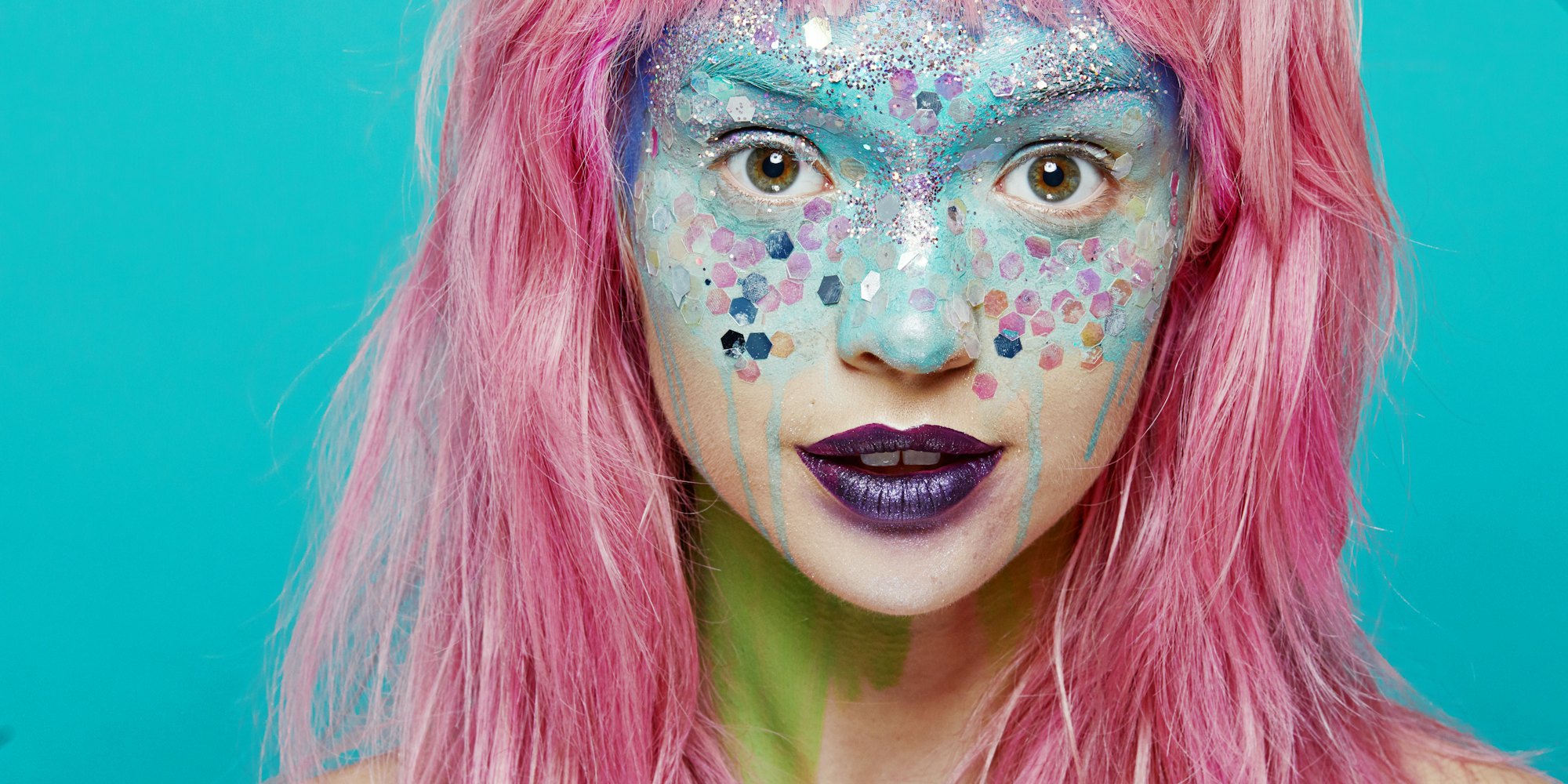 Halloween Series: Mermaid Inspired Makeup Look - Pretty In Pigment