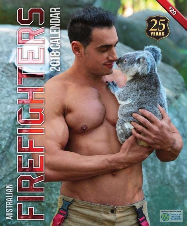 The 2018 Australian Firefighters Calendar Is The Perfect Storm Of