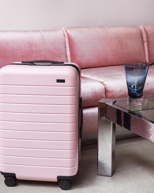 The Pink Away Luggage Over 5,000 People Have Been Begging For Is ...