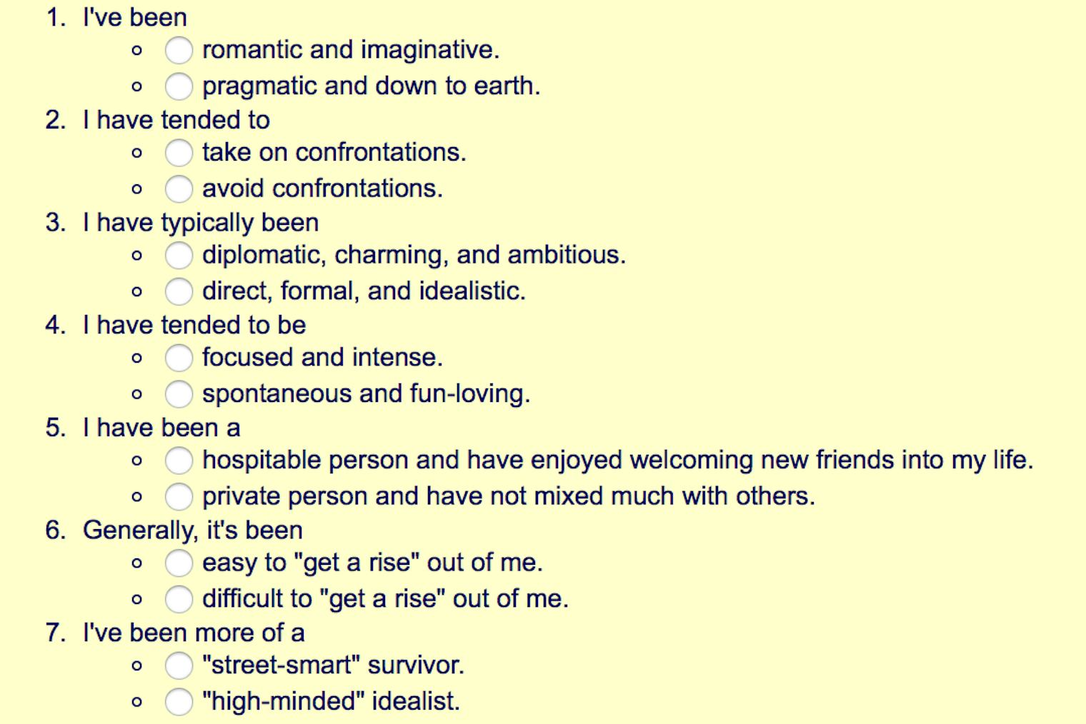 9 bài trắc nghiệm tính cách giống MBTI bạn nên biết 9 The Enneagram Type Indicator - Chỉ số loại Enneagram