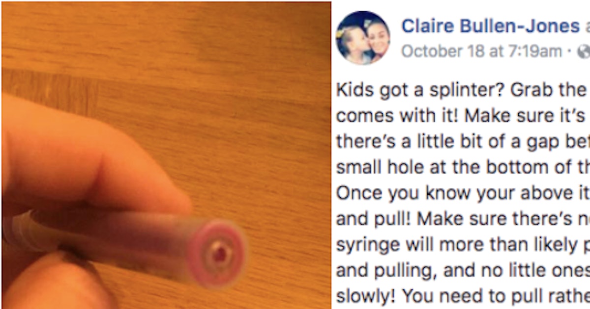 This Mom S Viral Splinter Hack For Kids Is Beyond Clever Will