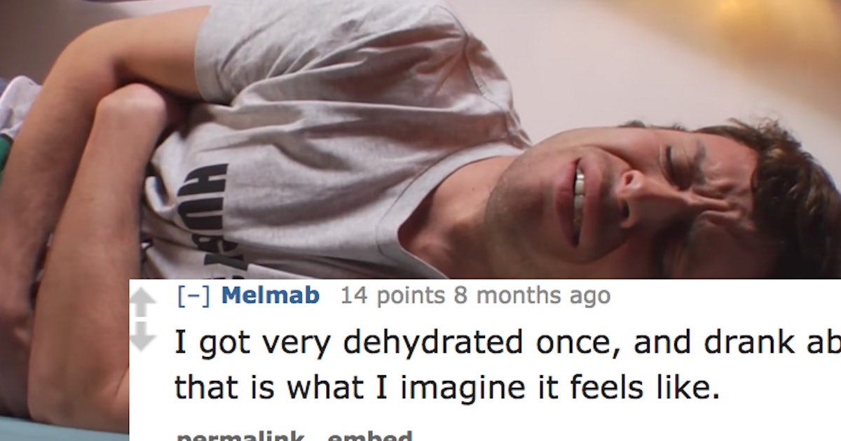 13 Men Guess What Period Pain Feels Like Honestly Some Of Them
