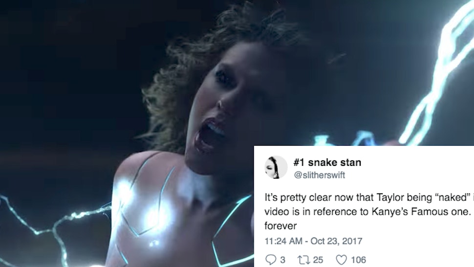 Did Taylor Swift get naked in her video to get back at 