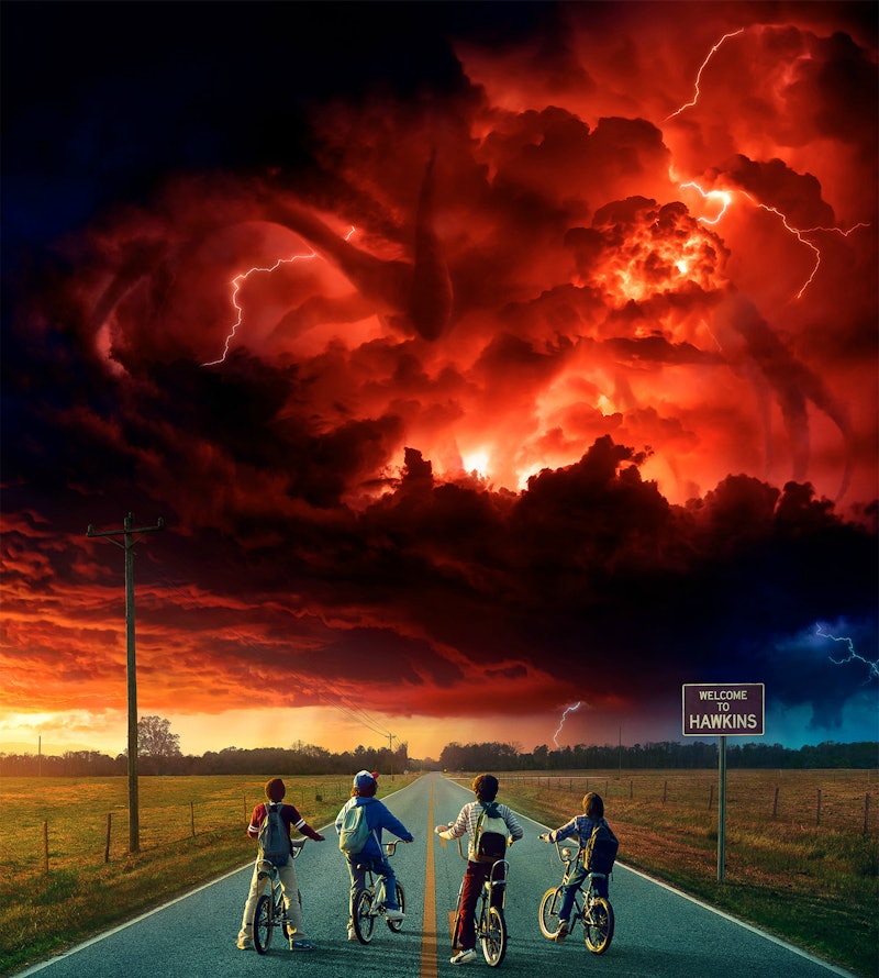 What S The Shadow Monster In Stranger Things This Towering Creature Means Big Trouble For Hawkins