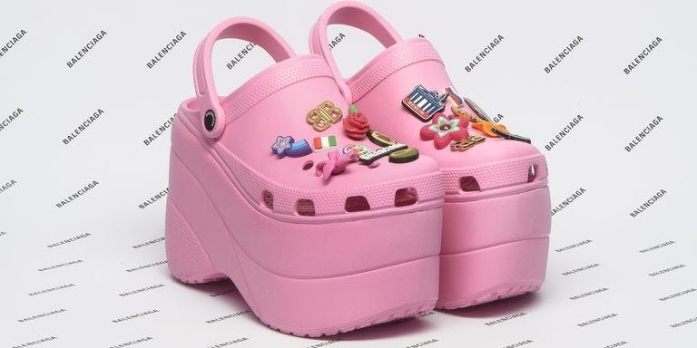 Balenciaga Platform Crocs Are The Most Unexpected High Low Collab Ever