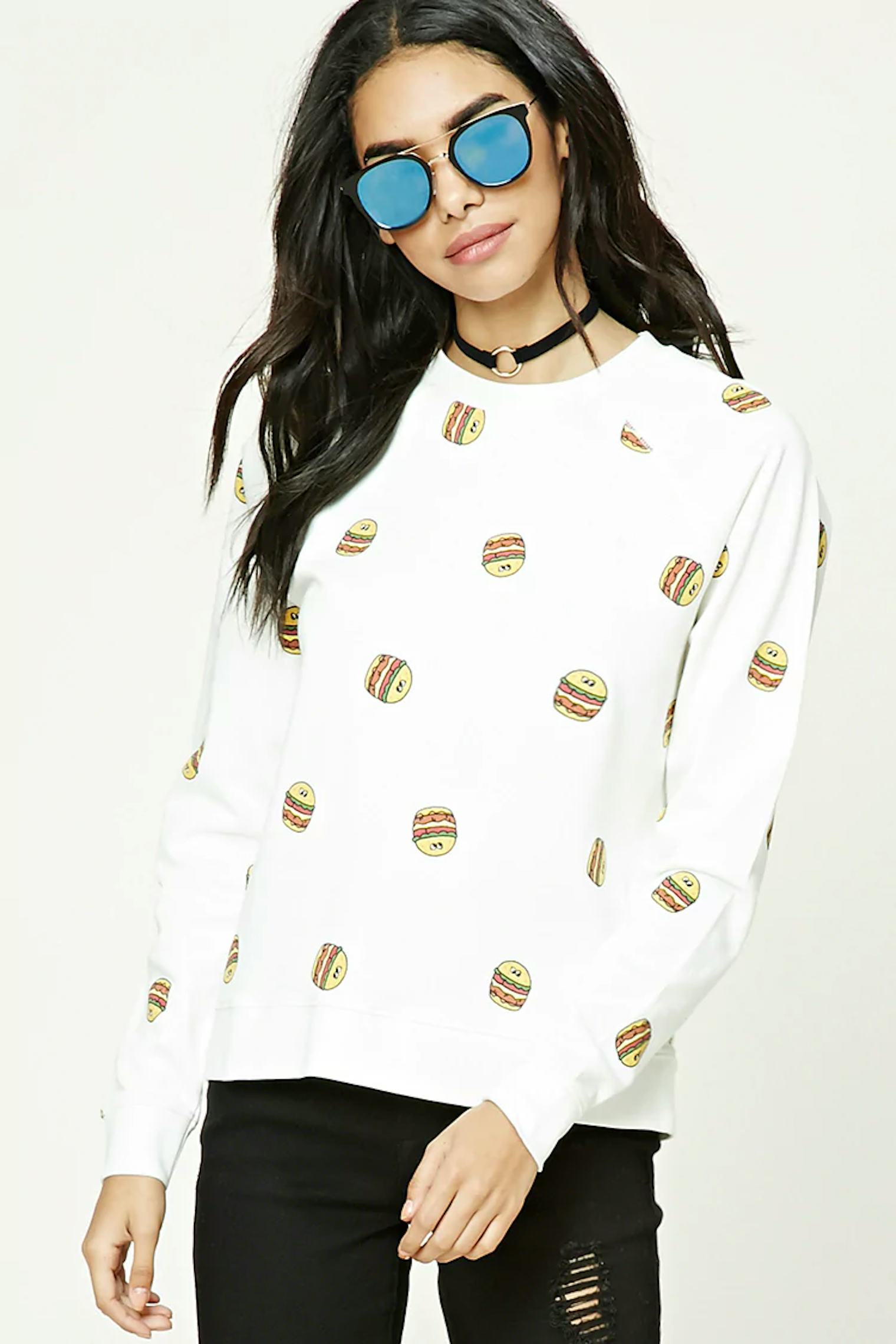 Taco sweatshirt forever 21 Clearance