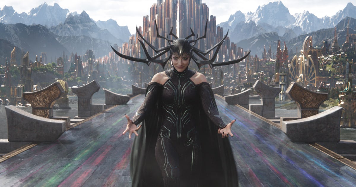 Hela in Thor: Ragnarok