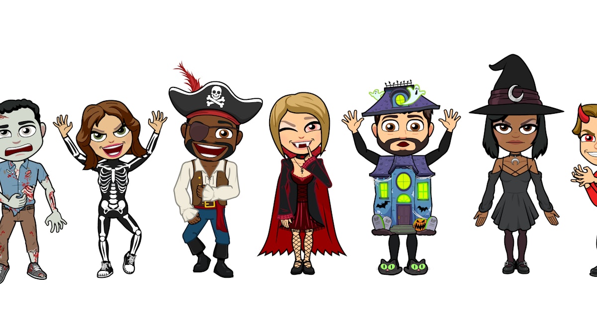 How To Use Halloween Bitmojis On Snap Map For Spooky Updates On