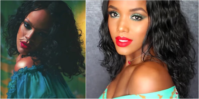 17 Celebrity Makeup Tutorials For Black