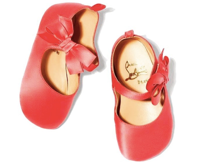 tæt bluse Sportsmand Christian Louboutin Baby Shoes Are In The Making & They Are Adorable AF