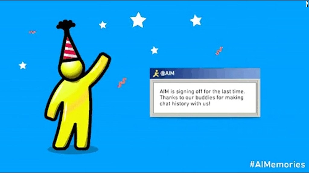 classic aim away messages