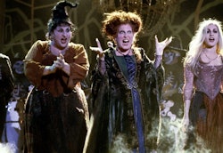 'Hocus Pocus' might be too scary for kids under 5 years old. 