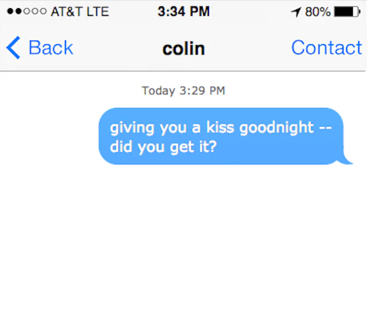 Sleep Texting Examples 5 Texts To Send Before Bed So You're On Your Partner's Mind As They Go ...