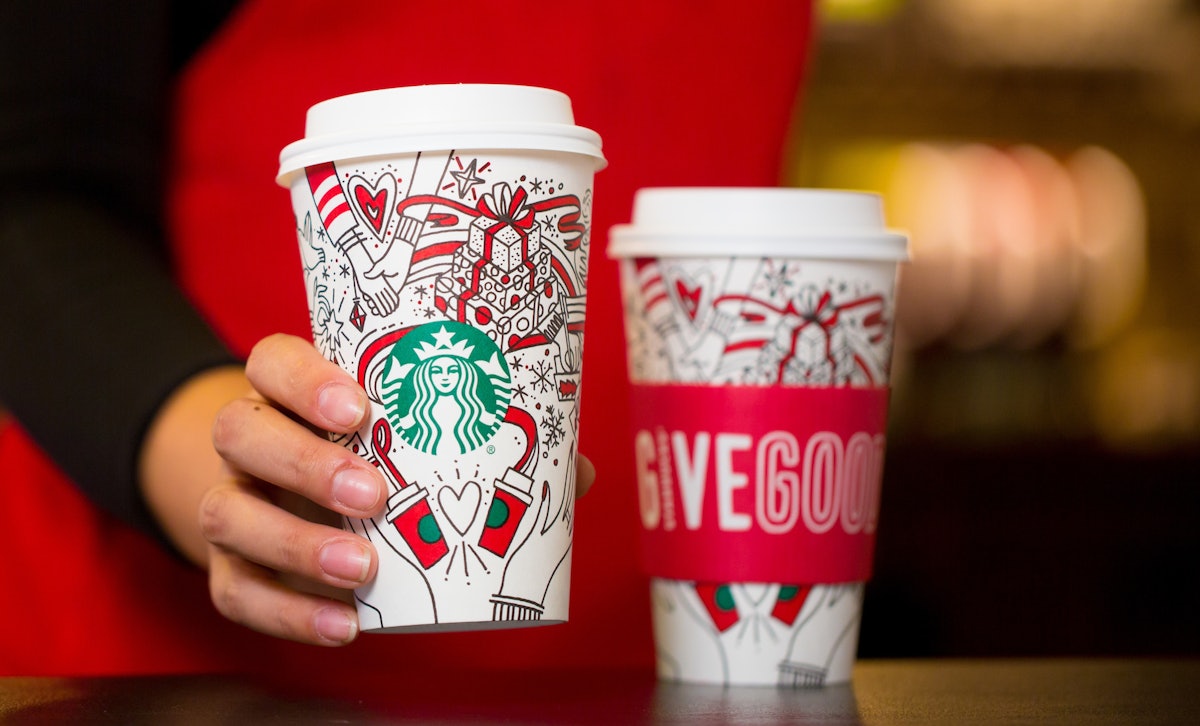 What Do Starbucks Holiday Cups Look Like They Re Here The Meaning Behind Them Is So Sweet