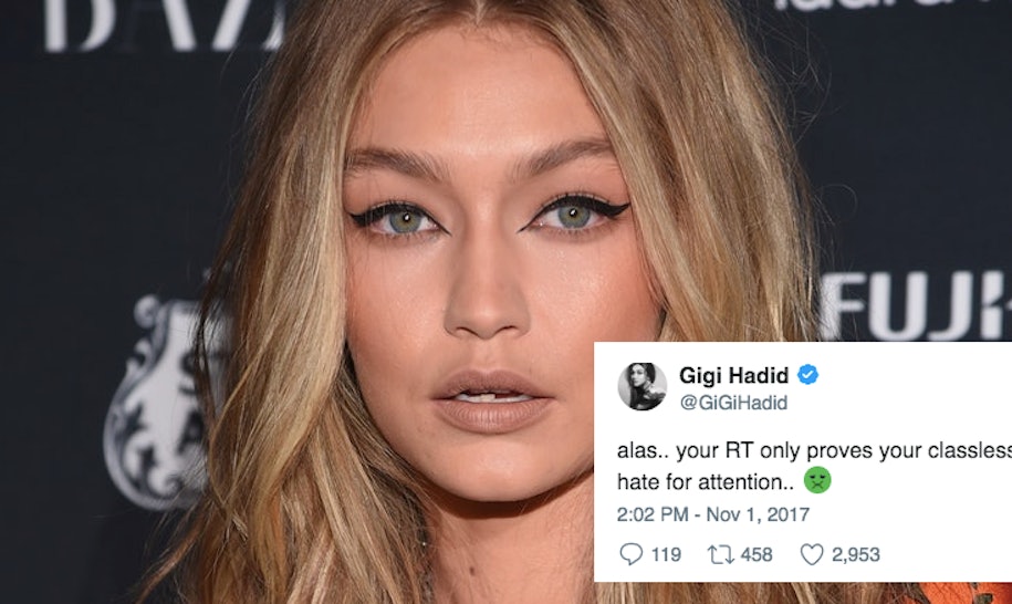 Gigi Hadid’s Response To An Insensitive Tweet About Muslims Is Making