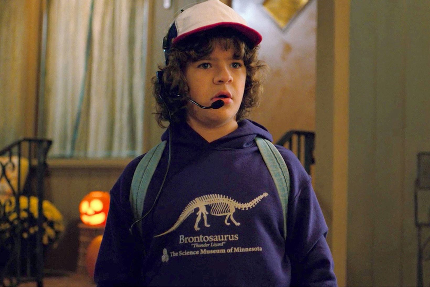 Stranger things dustin dinosaur sale hoodie