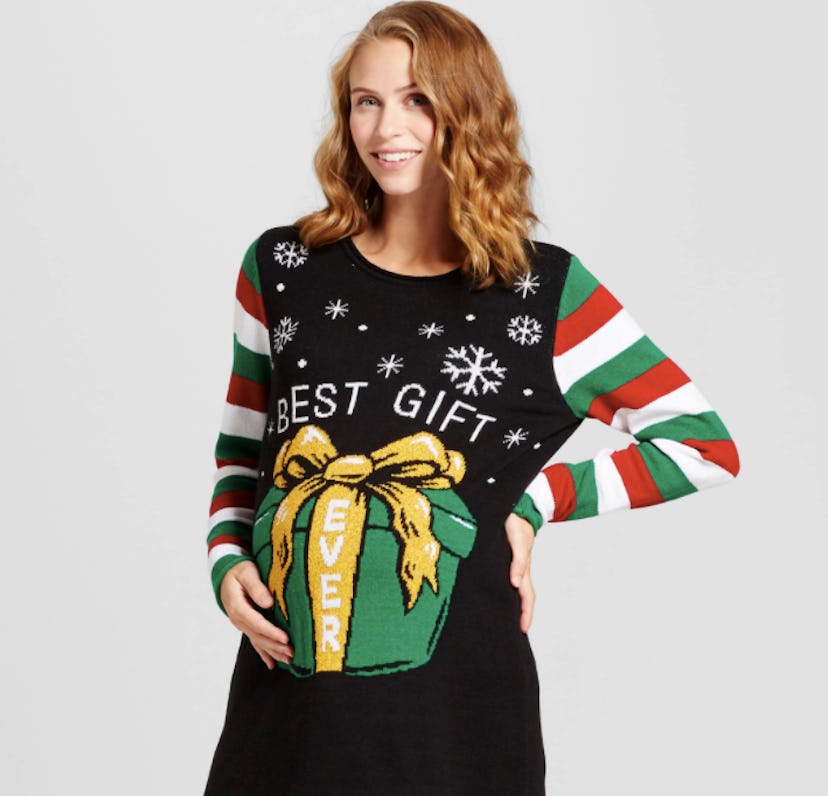 12 Maternity Ugly Christmas Sweaters FTW